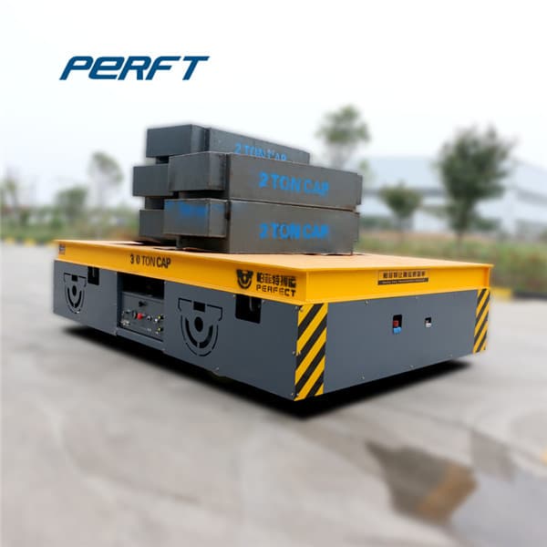 trackless transfer trolley for material handling 30 ton